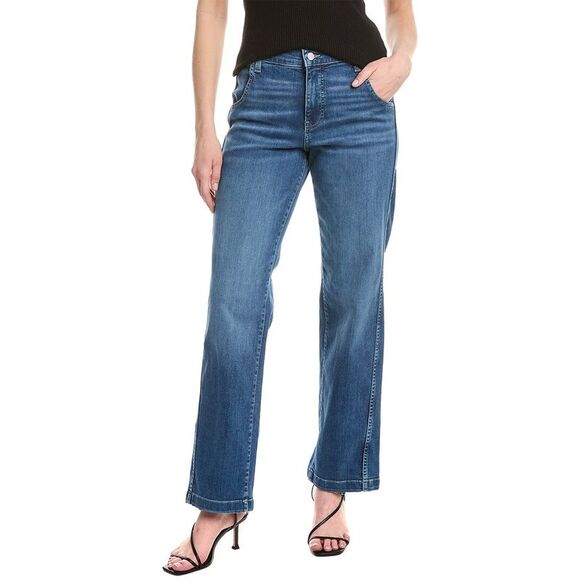 NYDJ Denim - Nydj Womens  Brooke Opera Blue Straight Leg Jean